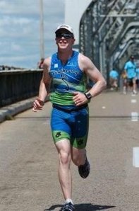 Aussie Rob enjoys the marathon