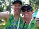 Jen & Murph post race