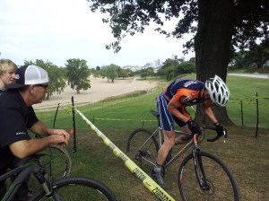 "Young" Zak Deringer powering away